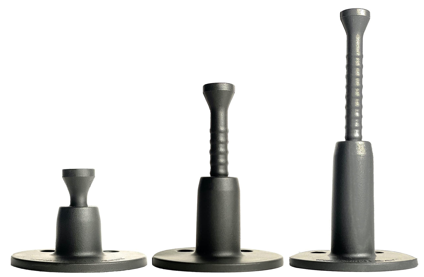 infiniTEE Height Adjustable Golf Tee Set for Driving Range Mats. Set of 3 Height Adjustable Golf Tees (Short, Regular, Tall) and Storage Bag