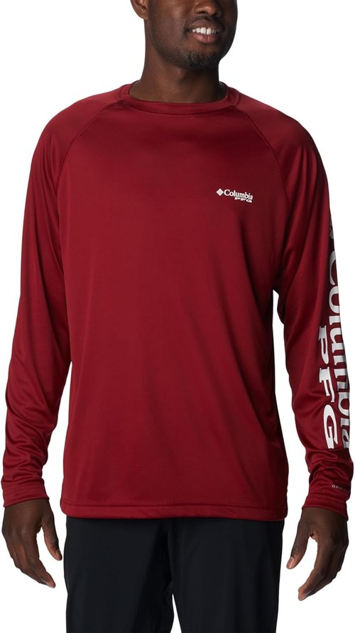 Columbia Men's PFG Terminal Tackle Long Sleeve Fishing Shirt - Quick-Dry, Lightweight, UPF 50+