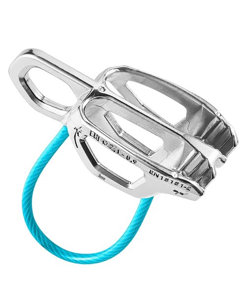 EDELRID Unisex - Adult Nano Jul Fuse Device, Slate, One Size