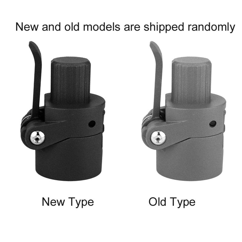 OUKENS Foldable Electric Scooter Pole Base Replacement for Xiaomi M365, Compatible Front Fork Bracket, Black Sturdy Aluminum Alloy Scooter Folding Stem Replacement, Folding Mechanism Upgrade Part