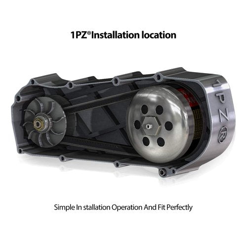 1PZ V1P-DS1 Clutch Starter Generator Belt & Drive Belt kit Replacement for Club Car DS 1997-Up & Precedent 2004-Up Golf Cart 1016203 101916701