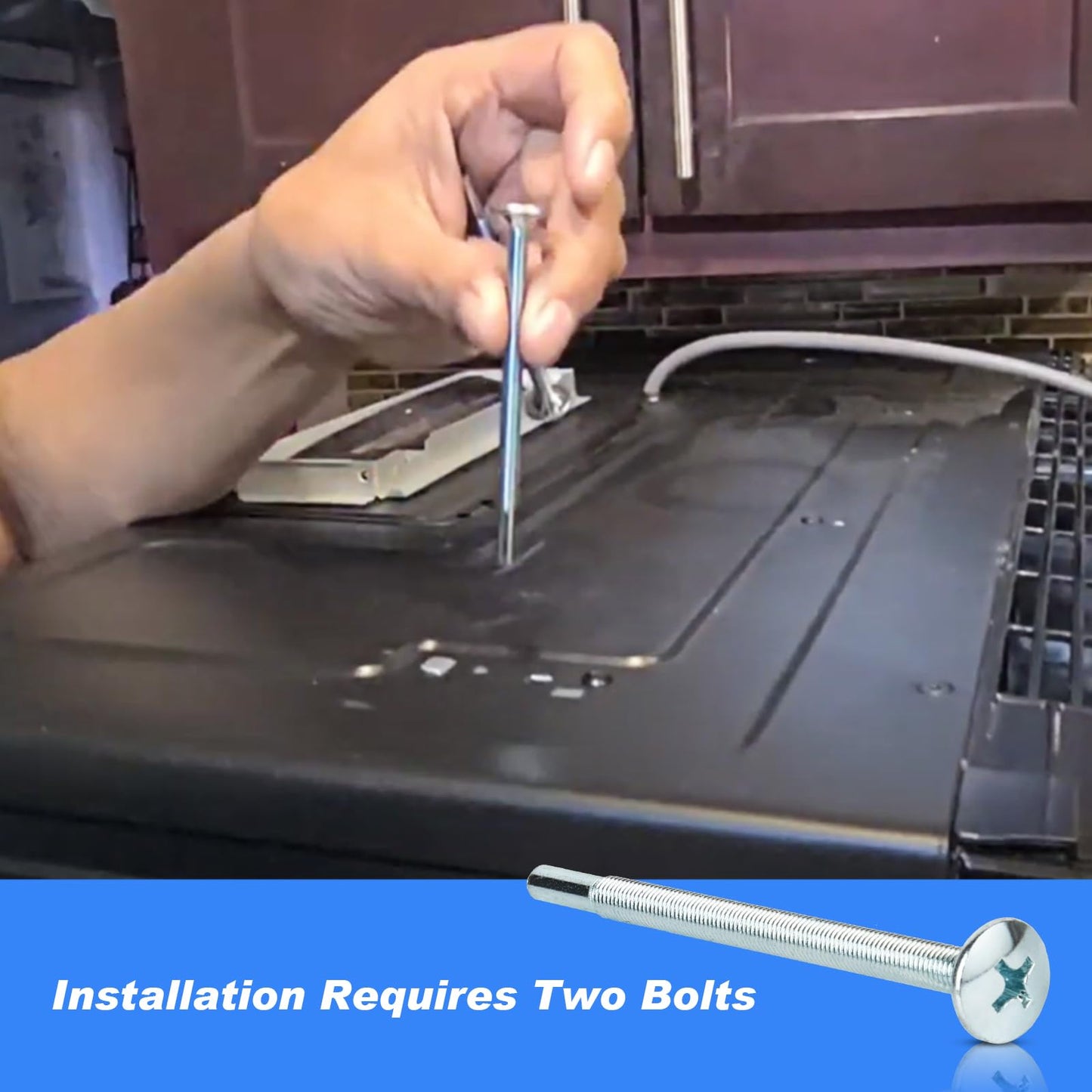 DE60-20066A Microwave Mounting Flat Bolt | Easy Installation, Universal Fit | Upgrade Your Kitchen (2 Pack)