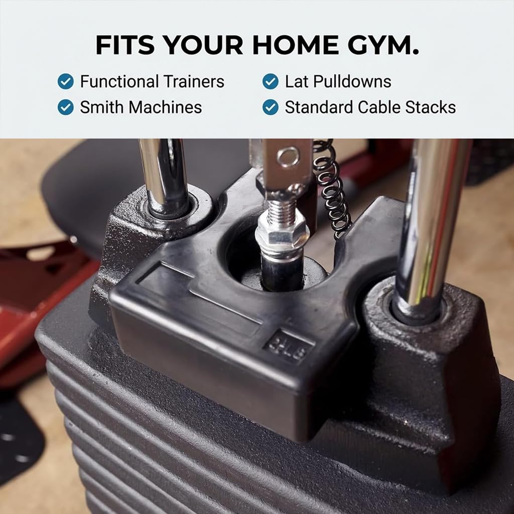 Body-Solid 5 lb Weight Stack Adapter Plate (WSA5) - Use only with Body-Solid weight stacks