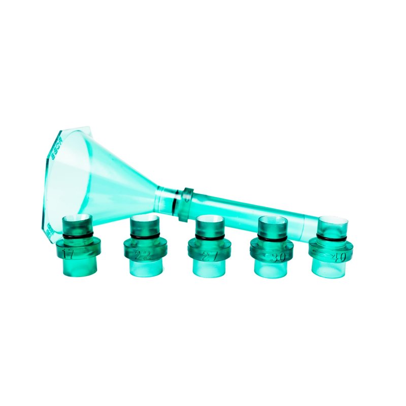 RCBS Quick Change Powder Funnel Kit, Universal Powder Funnel Kit with Quick-Change Nozzles for Reloading