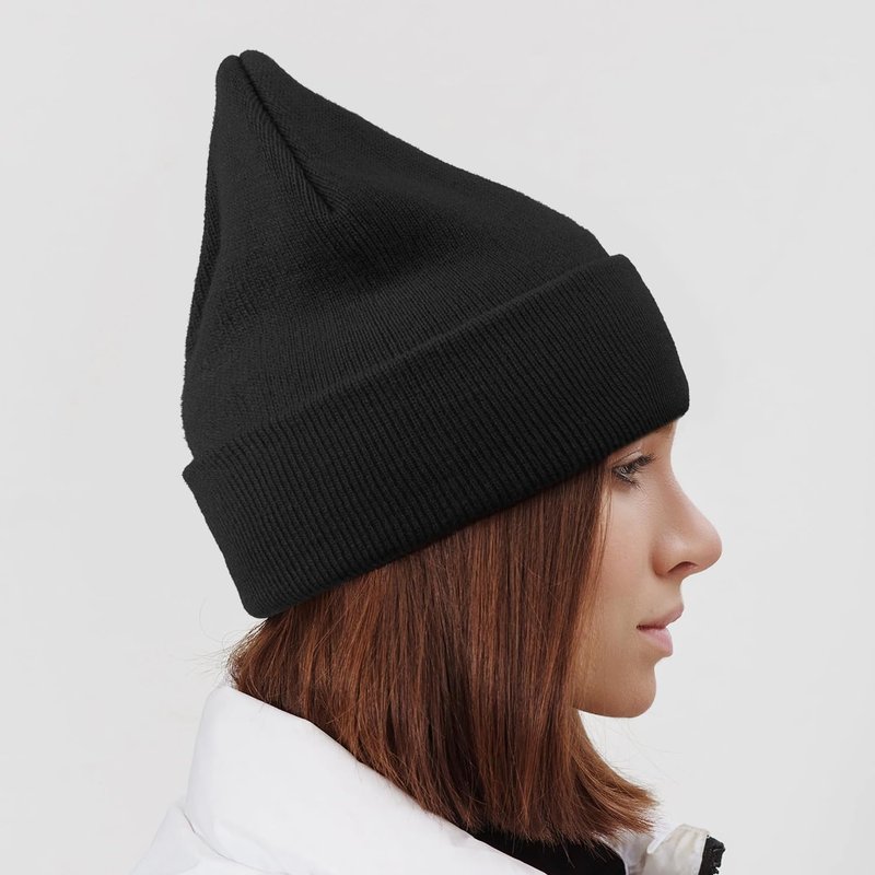 Funny Cat Beanies, Cute Gothic Cool Cat Knit Hat for Men and Women (Knife Cat)