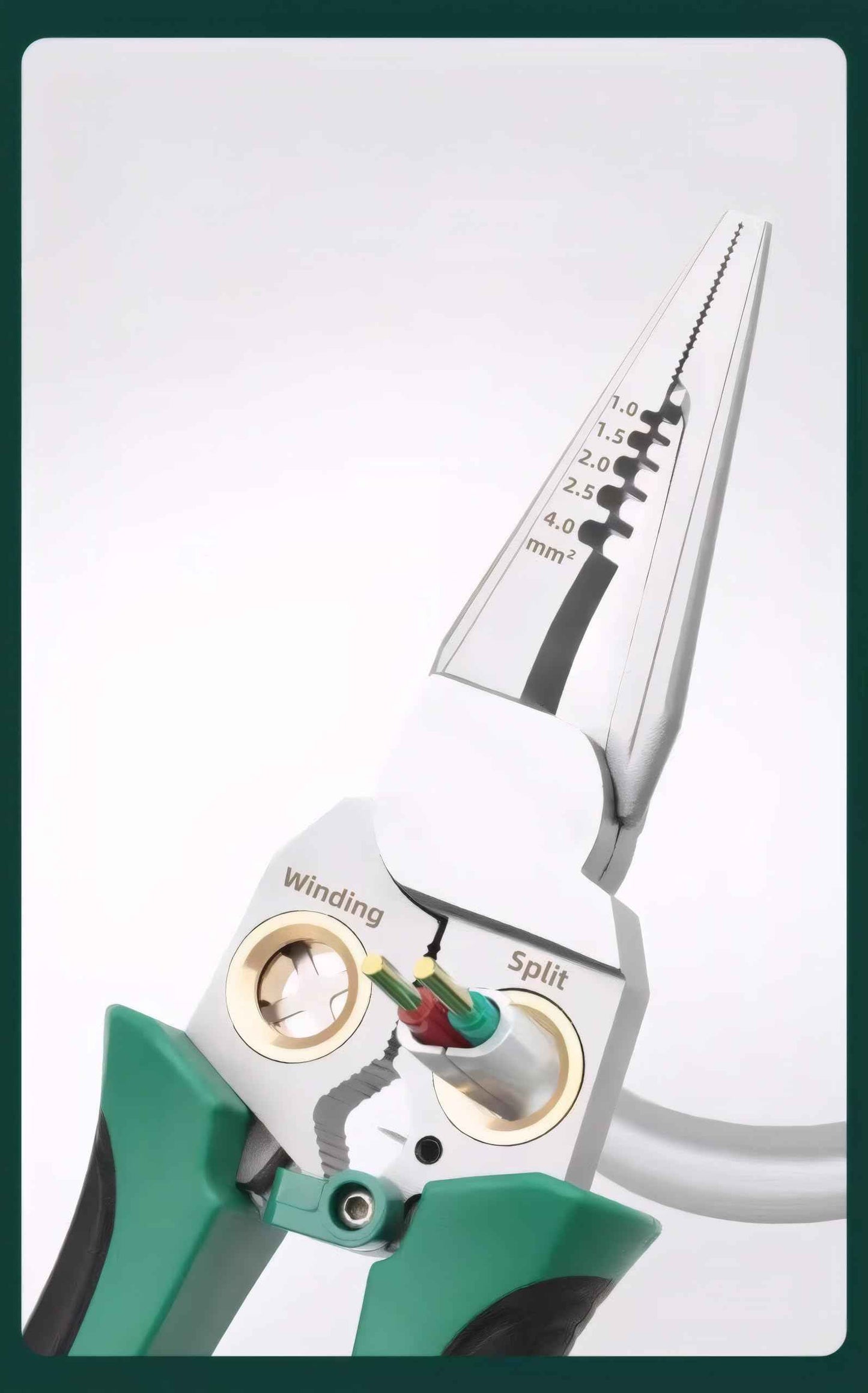 8 in 1 Wire Stripper with Voltage Tester, Electric Pliers, Multi-function Electric Wire Stripping Tool for Cutting and Pulling Pliers,Multi-Function Electrician Tool for Cutting, (1).