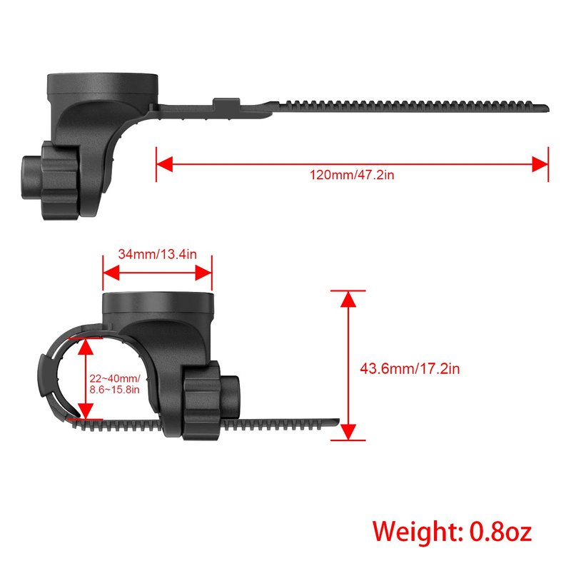 towild Bike Computer Edge Mount Compatible with Garmin/Meilan/XOSS/iGPSPORT,Bike Light Mount CL600 CL900 CL1200 BR800 BR1000
