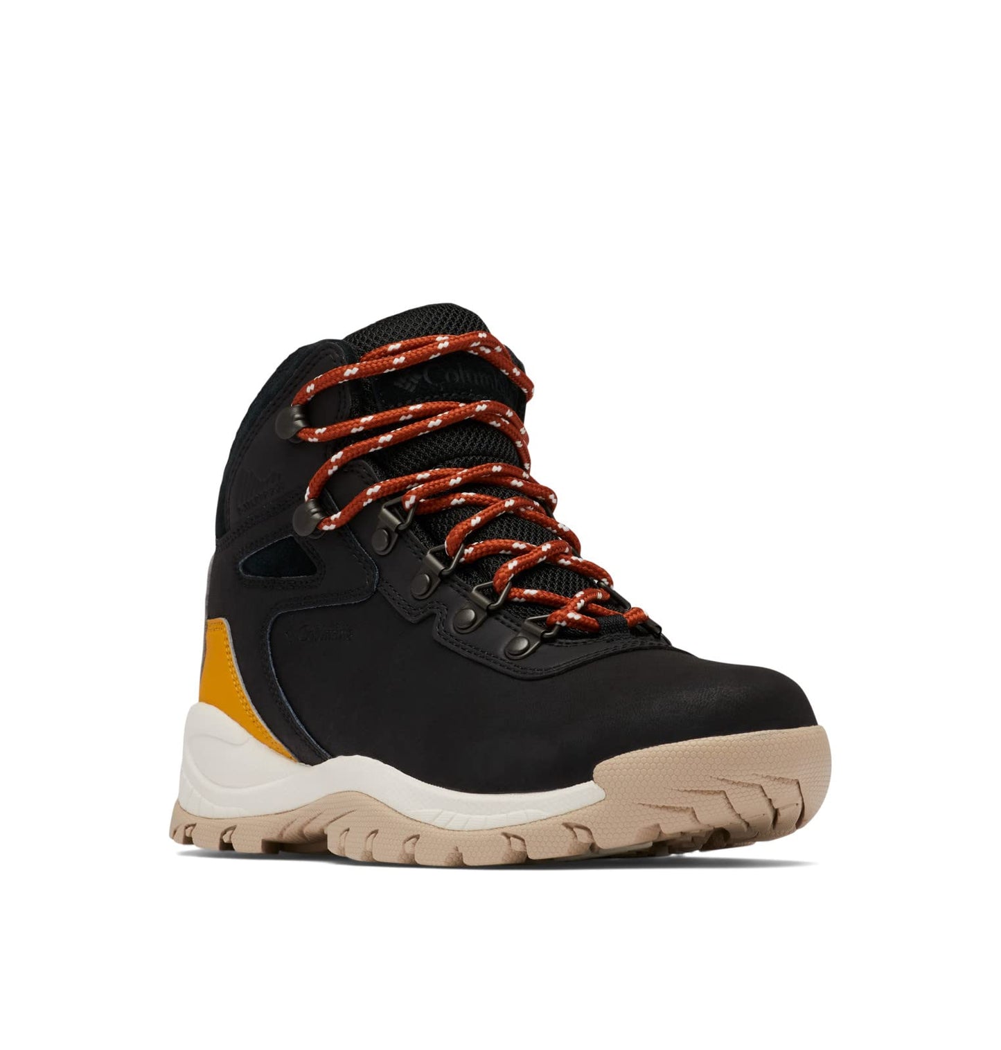 Columbia Women's Newton Ridge Plus, Black/Golden Yellow, 10.5