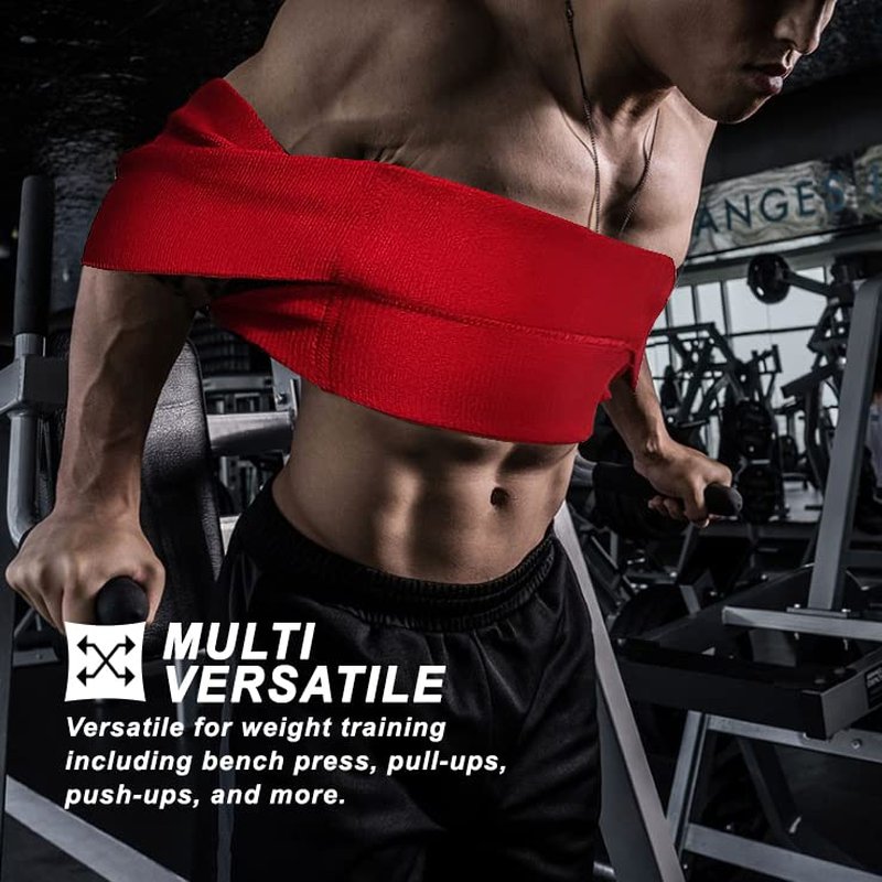 TAVIEW Bench Press Resistance Band,Power Weight Lifting Fitness Increase Strength Assist with Bench Press, Dips, and Push Ups