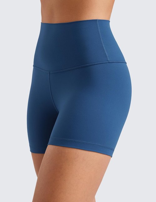 CRZ YOGA Butterluxe Biker Shorts - High Waisted Spandex for Women's Workout & Yoga | 4'' Length