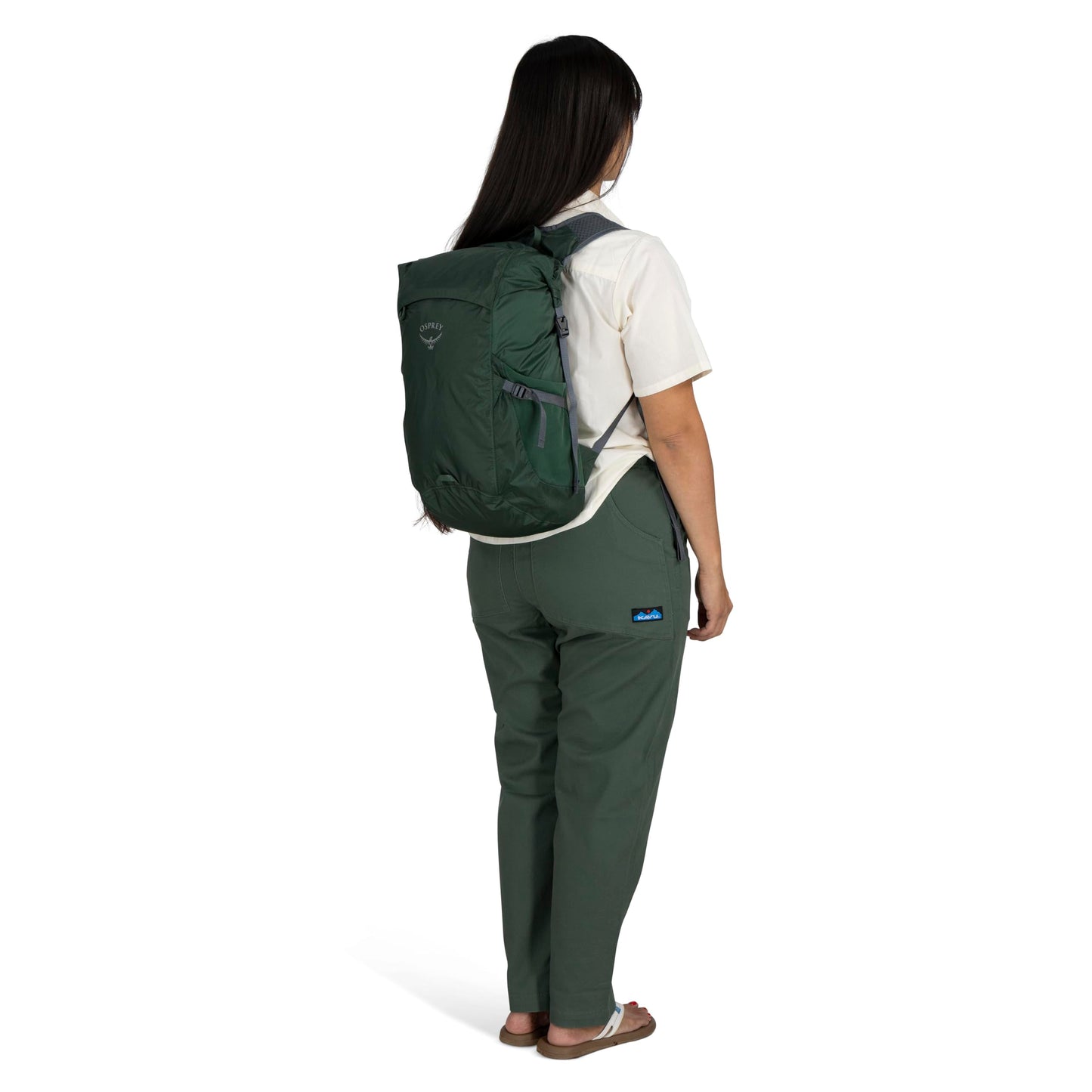 Osprey Ultralight 20L Dry Stuff Pack, Tundra Green