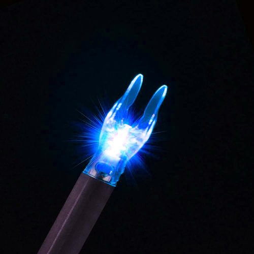 Lighted Nocks | 6 PCS LED Arrow Nocks for .204-.246 Diameter Arrows - Screwdriver Included