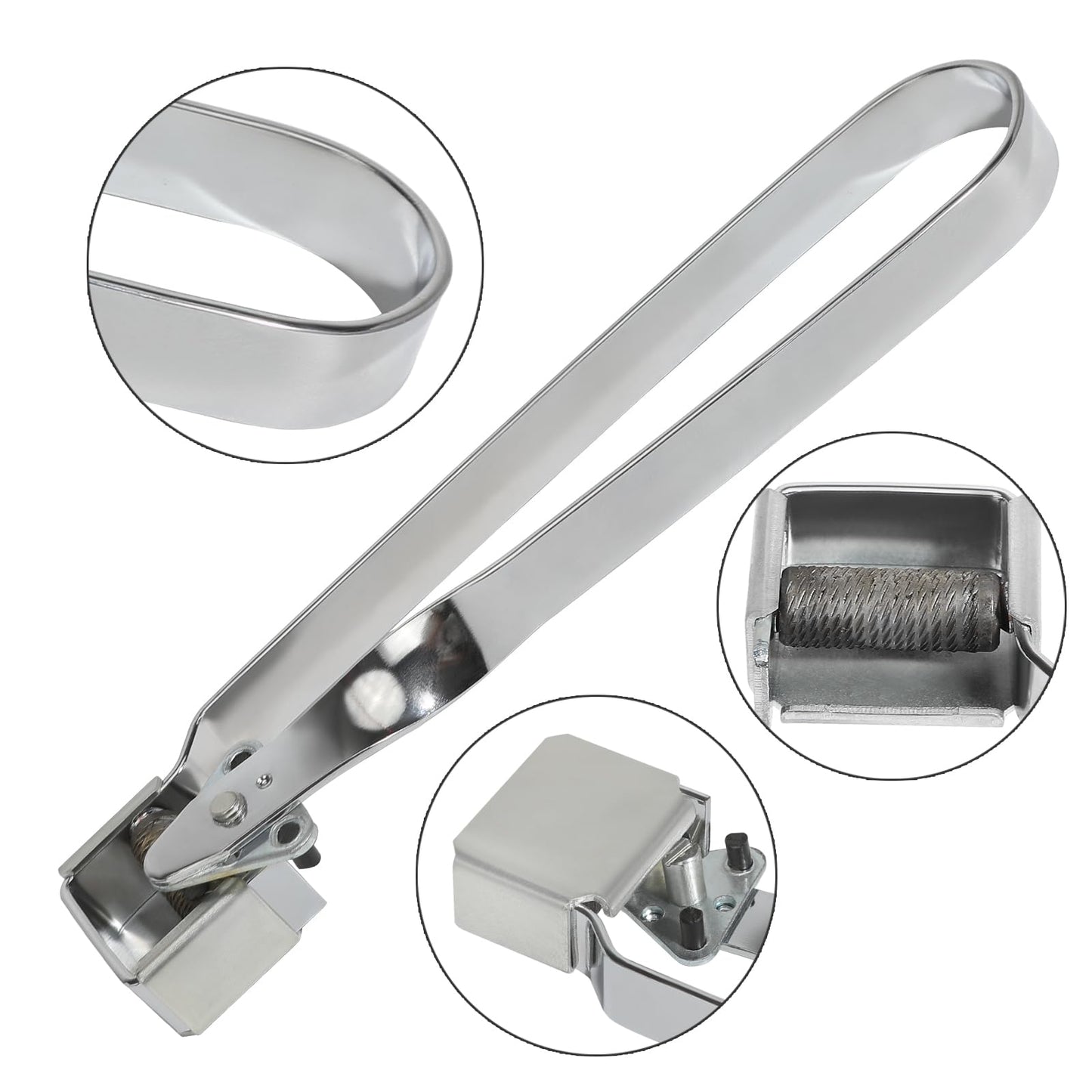 VASTOOLS Triple Flint Torch Striker, Spark Lighter, 8pcs Flint Replacements, For Welding, Cutting, Welder Students