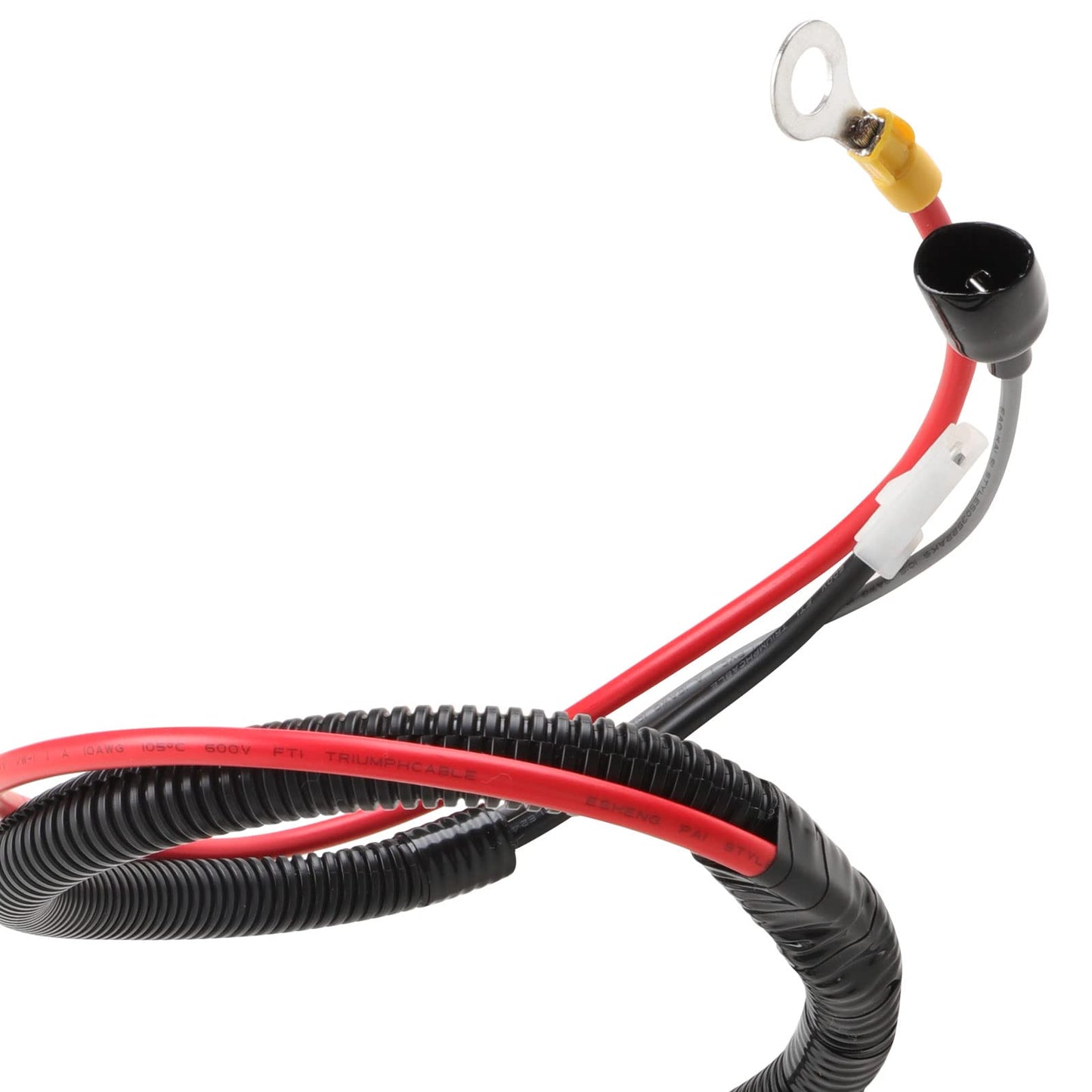 Roykaw Golf Cart 48 Volts Charger DC Receptacle Kits with Charge Receptacle Trim for Club Car Precedent 2004-up Electric Models,Fast Charging, OEM#103375501,102510201,102516901