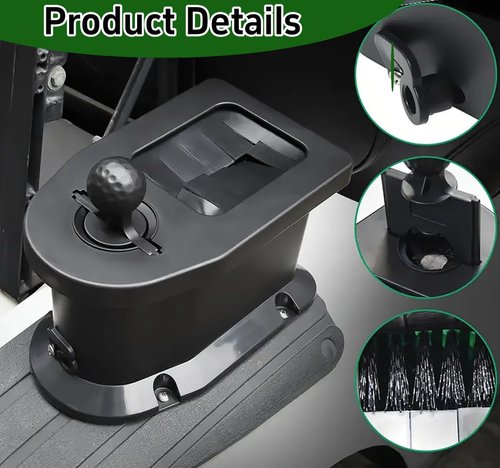 Dr.Access Universal Golf Ball Cleaner & Club Head Washer for Golf Cart EZGO/Club Car/Yamaha
