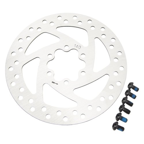 Tbest Disc Brake Scooter,Electric Scooter Brake Disc 140mm Brake Rotor Stainless Steel Electric Scooter Parts for F20 F30 F40 for M4 for Speedway 4 for Zero 10X