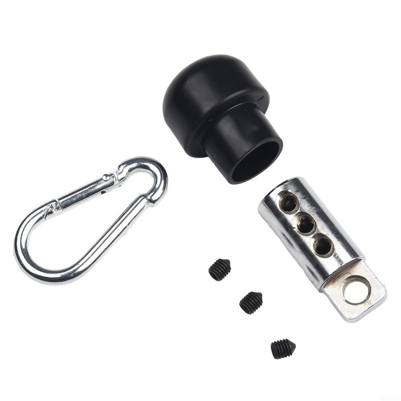 Gym Machine Cable Stoppers, Gym Fitness Cable Connector Ball Stopper Exercise Equipment Wire Rope Joint for Exercise Workout Home