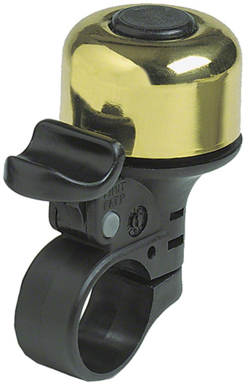 Mirrycle Incredibell Brass Solo Bicycle Bell (Brass)