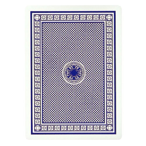Standard Poker Size Playing Cards - Blue Deck, 52-Card Set