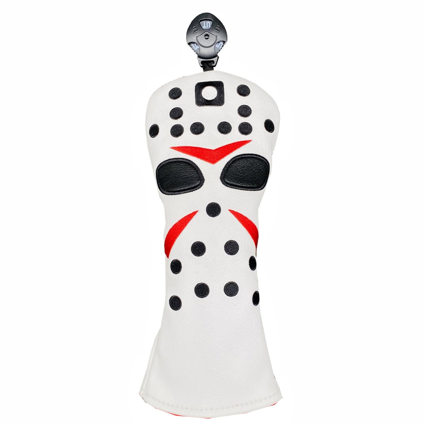 Golf Hybrid Headcovers Hockey Style Golf Rescue Hybrid Club Head Cover Headcover for Hybrids Golf Headcover for Men Christmas Golf Gifts (1pc Hybrid Cover)