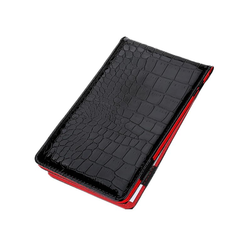 VGEBY1 Leather Scorecard Holder, Score Counter Keeper Card Holder (Black)