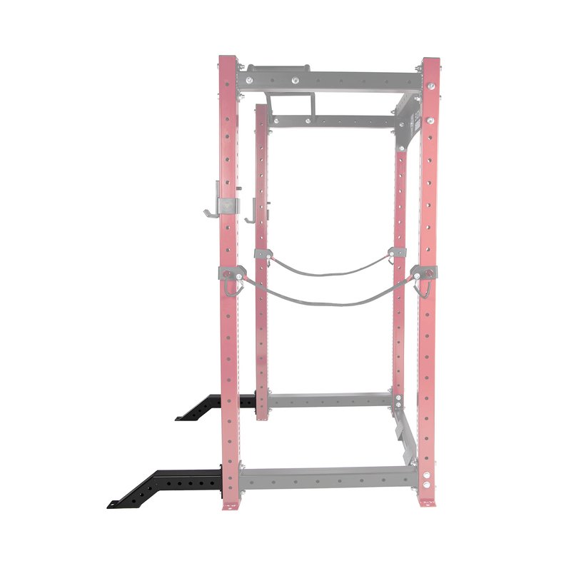 Signature Fitness SF-3 1,500 Pound Capacity 3” x 3” Power Cage Squat Rack, Includes J-Hooks and Safety Straps, Other Optional Accessories, Spotter Straps