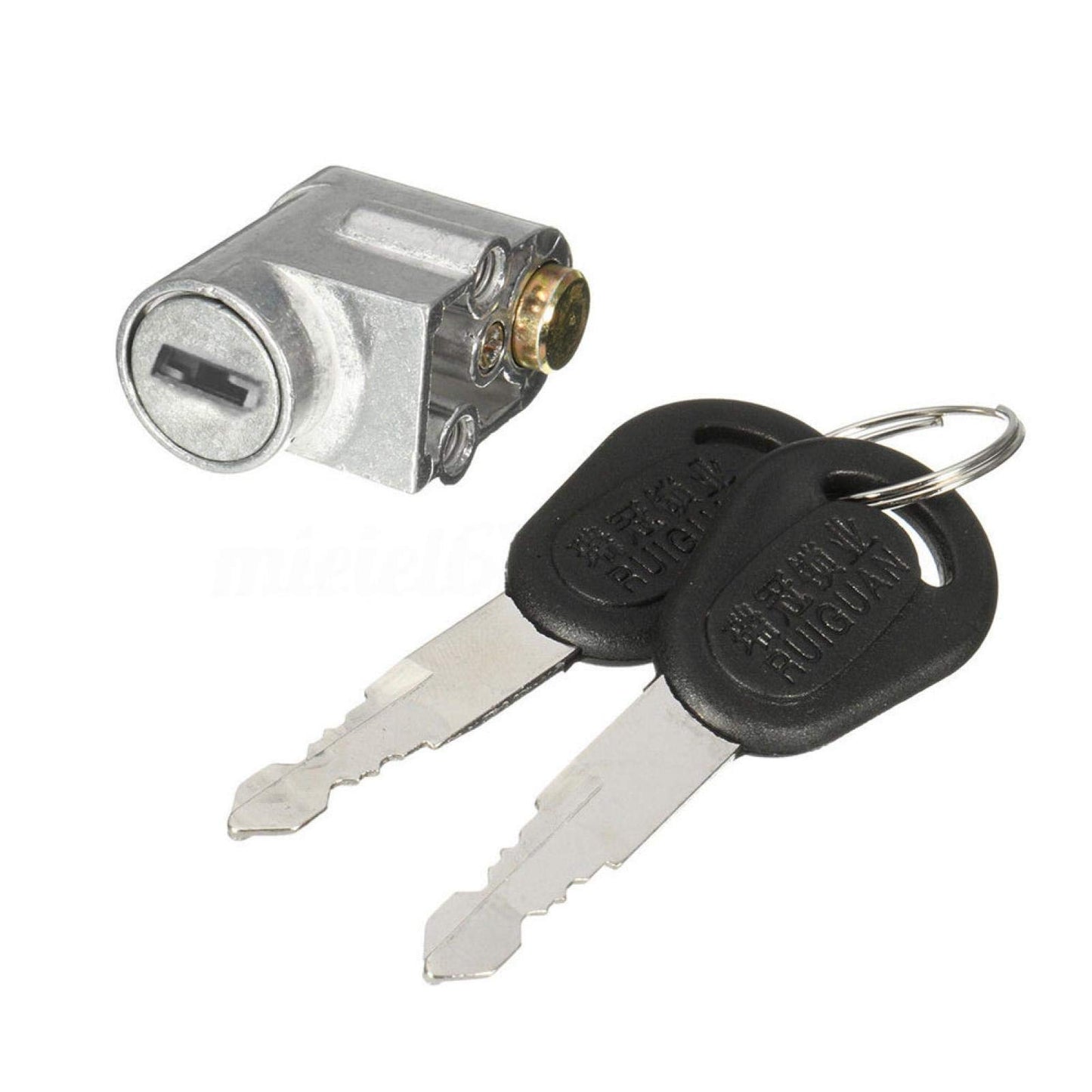 Tookie Portable Anti-Theft Key Lock, Silver, 15mm Lock Cylinder, 70g