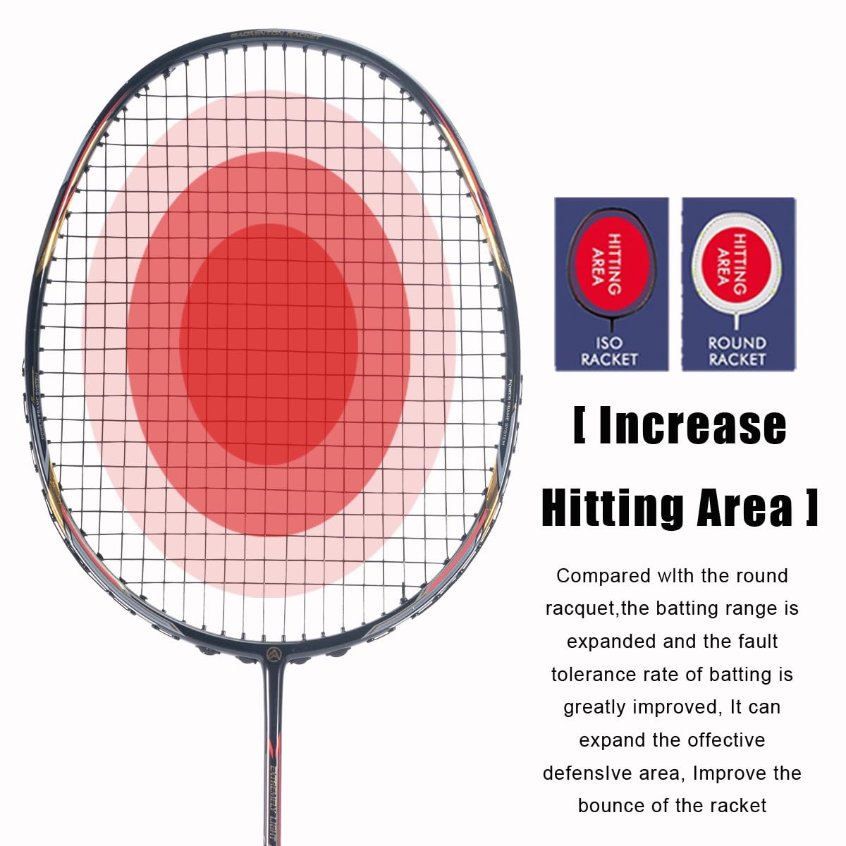 ALPSPORT ALP-188 Air 10U G5 Super Light Professional Full Carbon Fiber Badminton Rackets Set of 2, Graphite Padel Badminton Racquets for Outdoor Backyard Sports Including 1 Carrying Bag (Black)