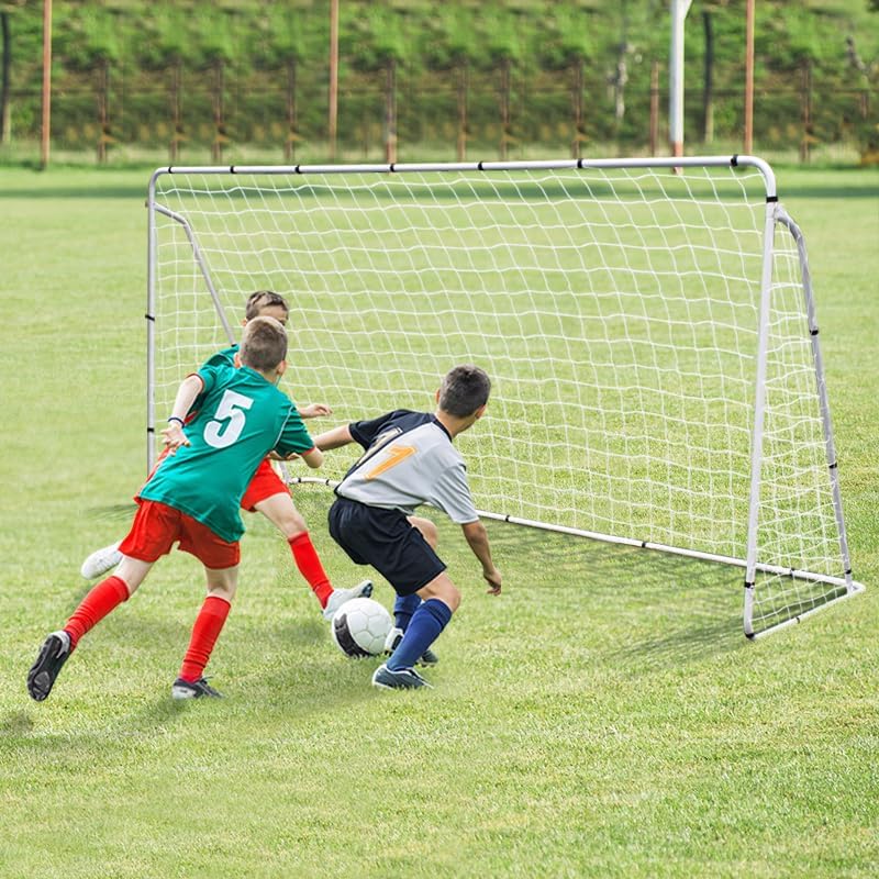 ZENY Portable Soccer Goal - Adjustable Size for Kids & Adults | Perfect for Backyard Training