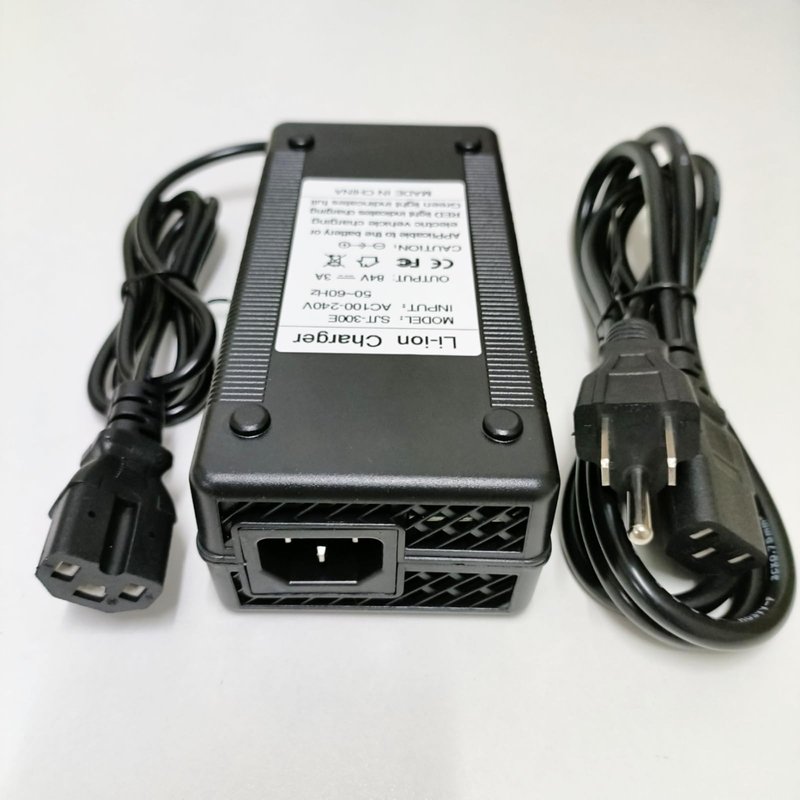[Verified Fit] 84V 3A Charger 3-Pin Plug for 72 Volt Lithium Battery, for 72V (20S) 12AH 20AH 30AH and More 72V Lithium Scoote-rs and More Devices 84 Volt 3 Amp Max