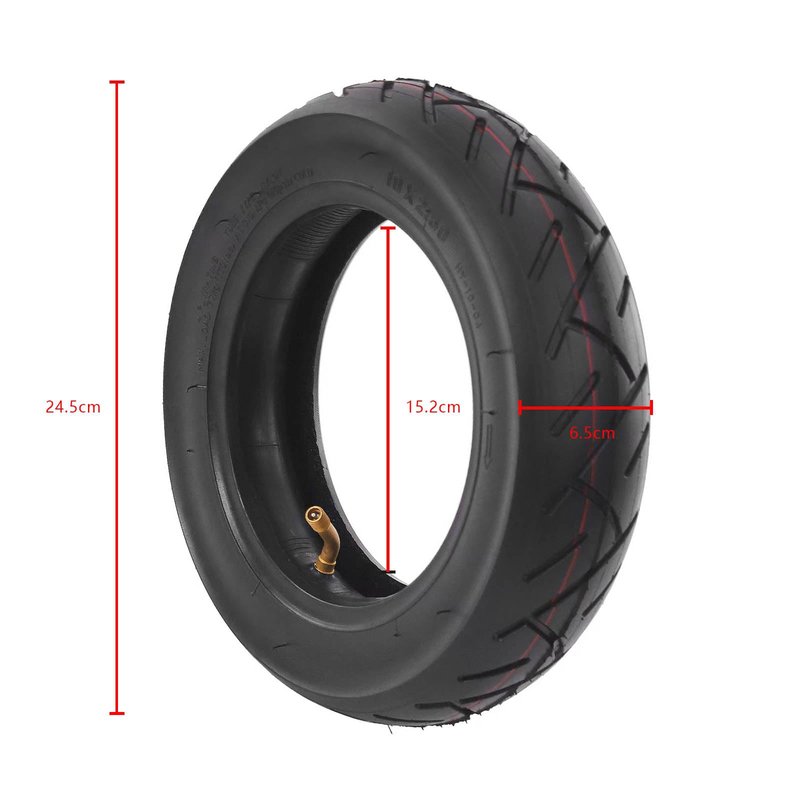 YONJILL 10 * 2.5 10 Inch Electric Scooter Replacement Tire, Compatible 10 Inch Electric Scooter with Inner Tire