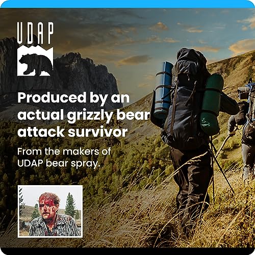 Pepper Power 7.9 oz Inert Bear Spray Practice Canister - No Active Pepper, Training Unit