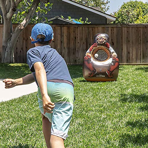 Inflatable Baseball Catcher Pitching Game - Inflataman Set