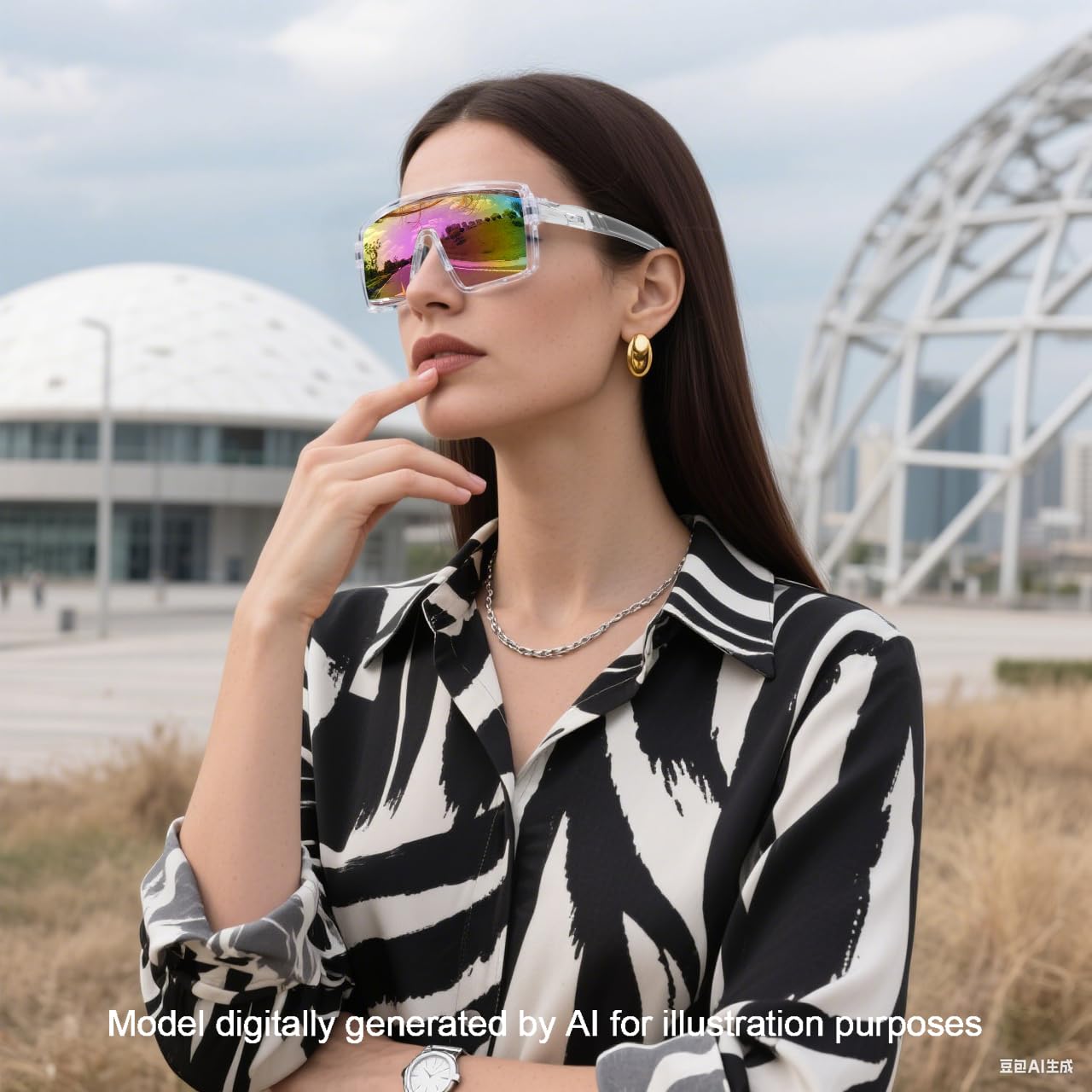 eyeezi Polarized Sports Sunglasses UV Protection Ventilation Design Outdoor Sports Running Cycling Baseball Glasses for Men Women
