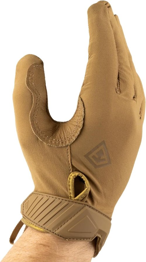 First Tactical Men's Lightweight Patrol Glove - Skin Tight Goatskin Palm & Touchscreen Capability