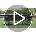 Portable Aluminum Team Bench - 4-Seater Pro Without Shelter