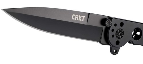 CRKT M16-03KS Folding Pocket Knife: Sandvik Steel Blade with Stainless Steel Handle, Carson Flipper Opening, and Frame Lock