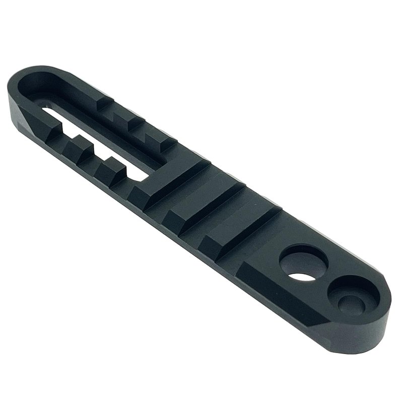 AGILLE 1913 Rails 3.35" and 4" Flush Cup Fit for Atlas BT15 & BT17 Bipod, with Flat Back that Can Be Safely Mounted On Flat Surface, Maded from 6061-T6 Aluminum with Mil-Spec Type III Class 2 Finish