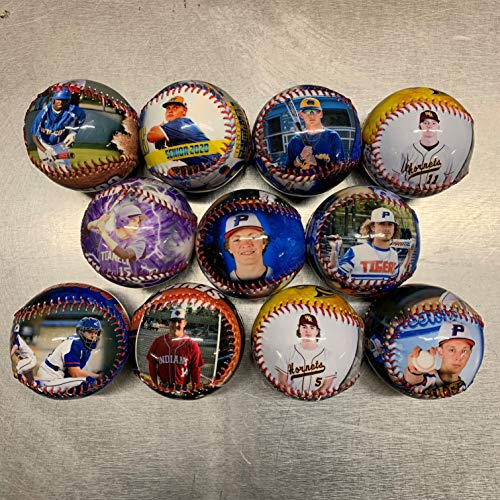 Personalized Regulation Size Baseball with Custom Photo & Text