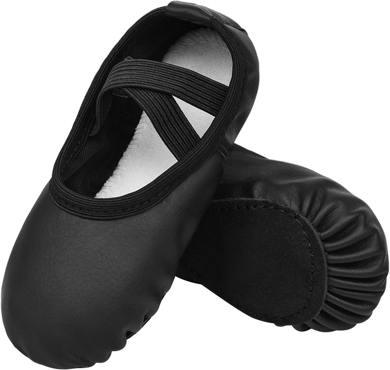 Stelle Ballet Shoes - Professional Close-Fit Dance Slippers for Kids | PU Material, Multiple Sizes