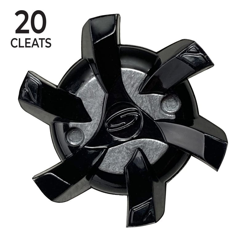 PrideSports Softspikes Ultimate Cleat Kit, Black/Silver, Small