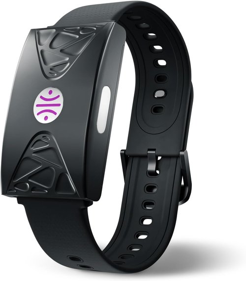 HEALBE Calorie Tracker - Smart Band for Automatic Calorie Intake | 24/7 Heart Rate, Waterproof, App-Connected