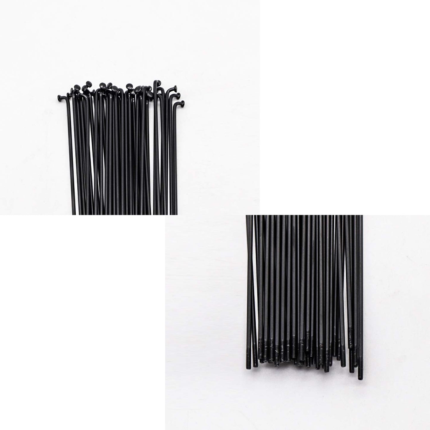 SENQI Bicycle Steel/Stainless Steel Spokes 80mm-297mm with Copper Cap 36pcs