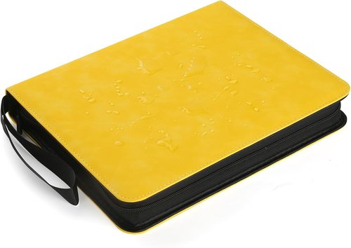 GERMUN 720 Card Binder - Premium Double-Sided Trading Card Album for MTG & TCG | Yellow