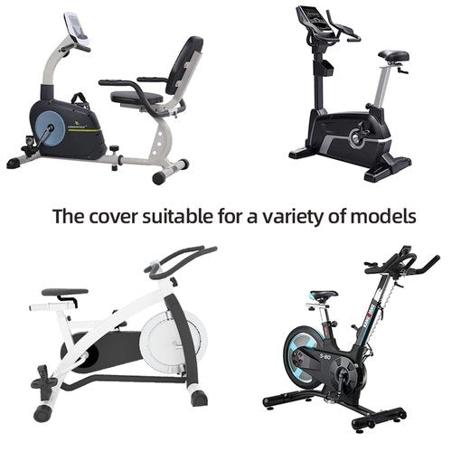Exercise Bike Covers Outdoor And Indoor,Spin Gym Fitness Training Upright Cycling Stationary Bike Cover Outdoor Storage Waterproof