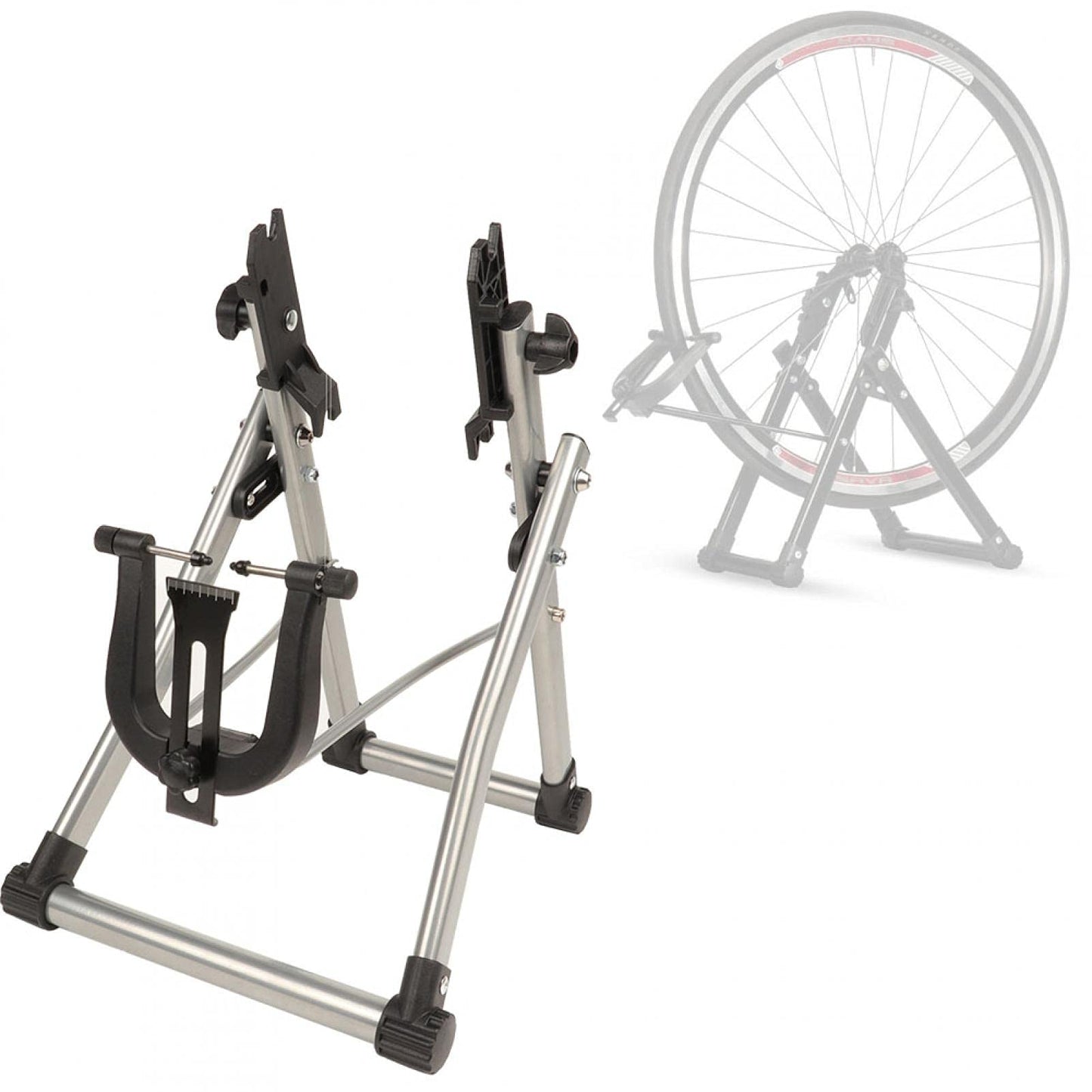 Bike Wheel Maintenance Bike Wheel Truing Stand,Foldable Wheel Truing Wheel Truing Stand,Sturdy for Road Bike Bike Tool Outdoor Cycling
