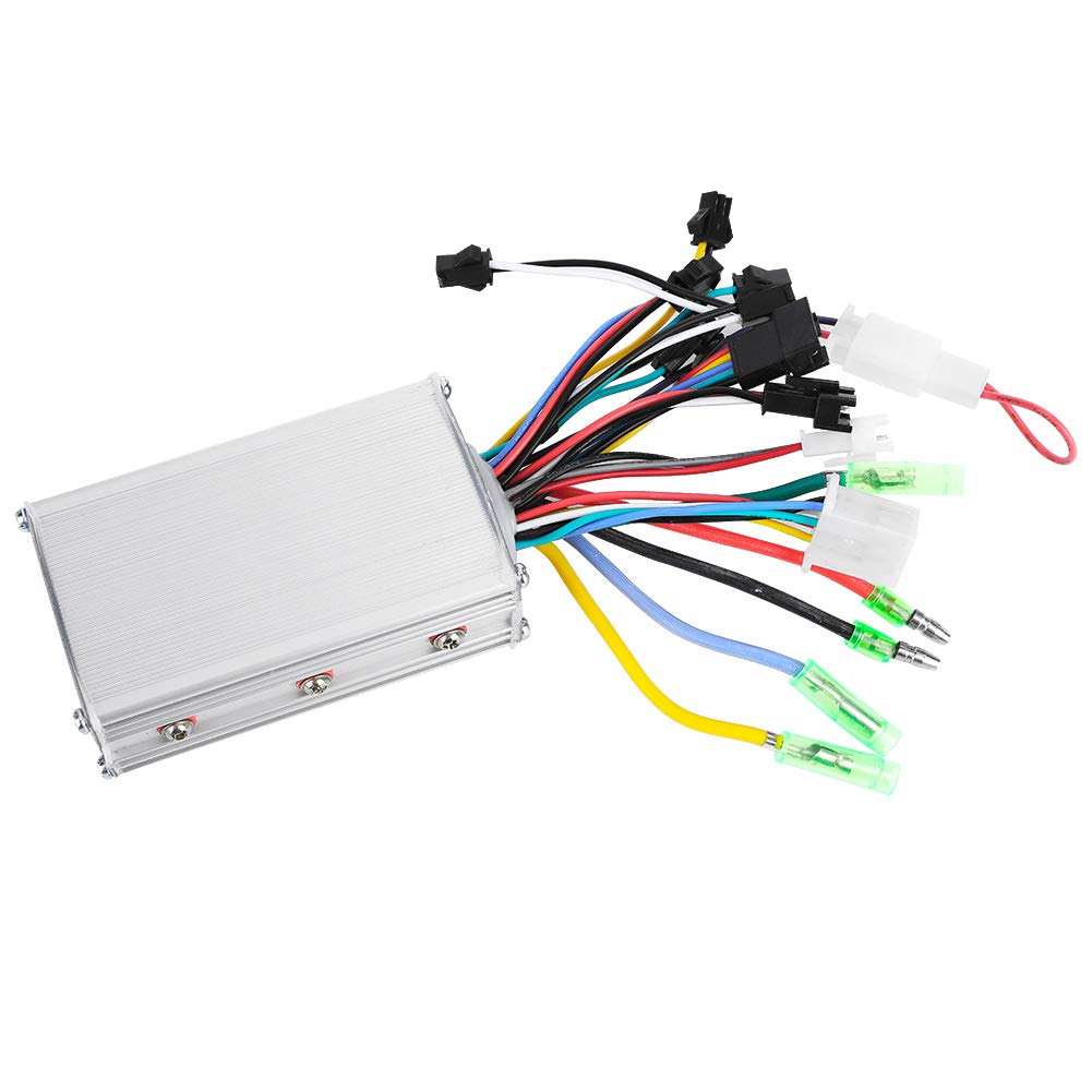Electric Motor Controller, Electric Scooter Controller with LCD Display Panel Kit for Electric Scooter(36V/48V 350W)