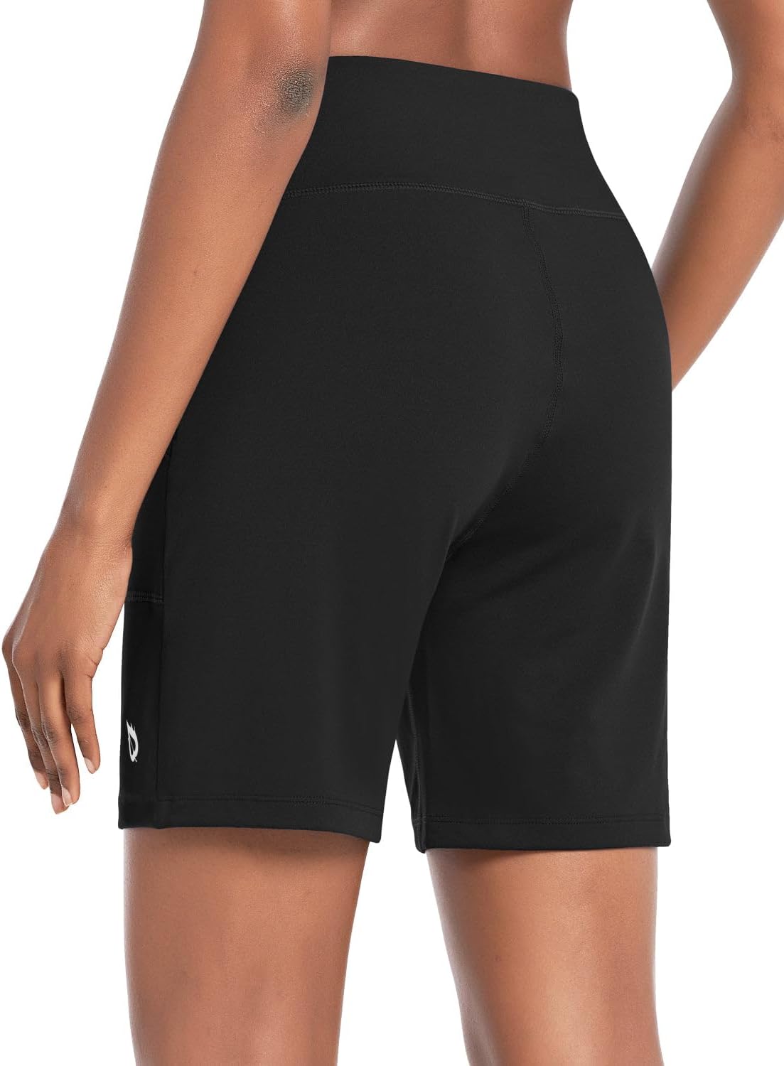 Baleaf Bermuda Shorts for Women - High Waisted 7'' Athletic Workout Shorts with 3 Pockets