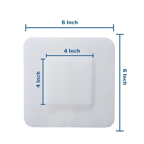 McKesson Island Dressings, Sterile, Dimension 6 in x 6 in, Pad 4 in x 4 in, 25 Count, 1 Pack