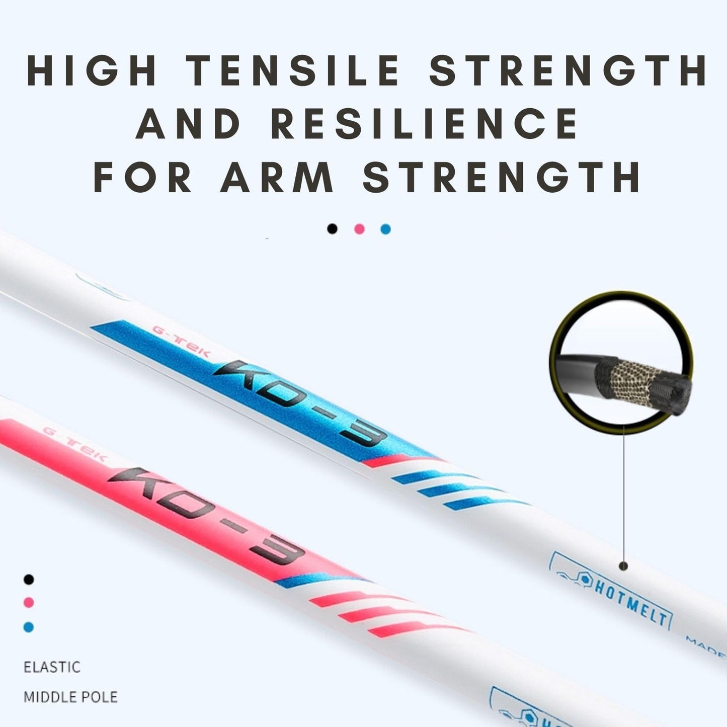 Badminton Rackets, Professional Graphite Shaft Badminton Set of 2 for Backyard, with 2 Lightweight Carbon Badminton Racquets/3 Badminton Shuttlecocks/2 Racquet Overgrips/1 Carry Bag